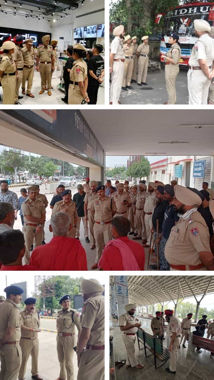 कमिश्नरेट पुलिस जालंधर द्वारा स्वतंत्रता दिवस के अवसर पर सुरक्षा प्रबंध अधिक पुख्ता*