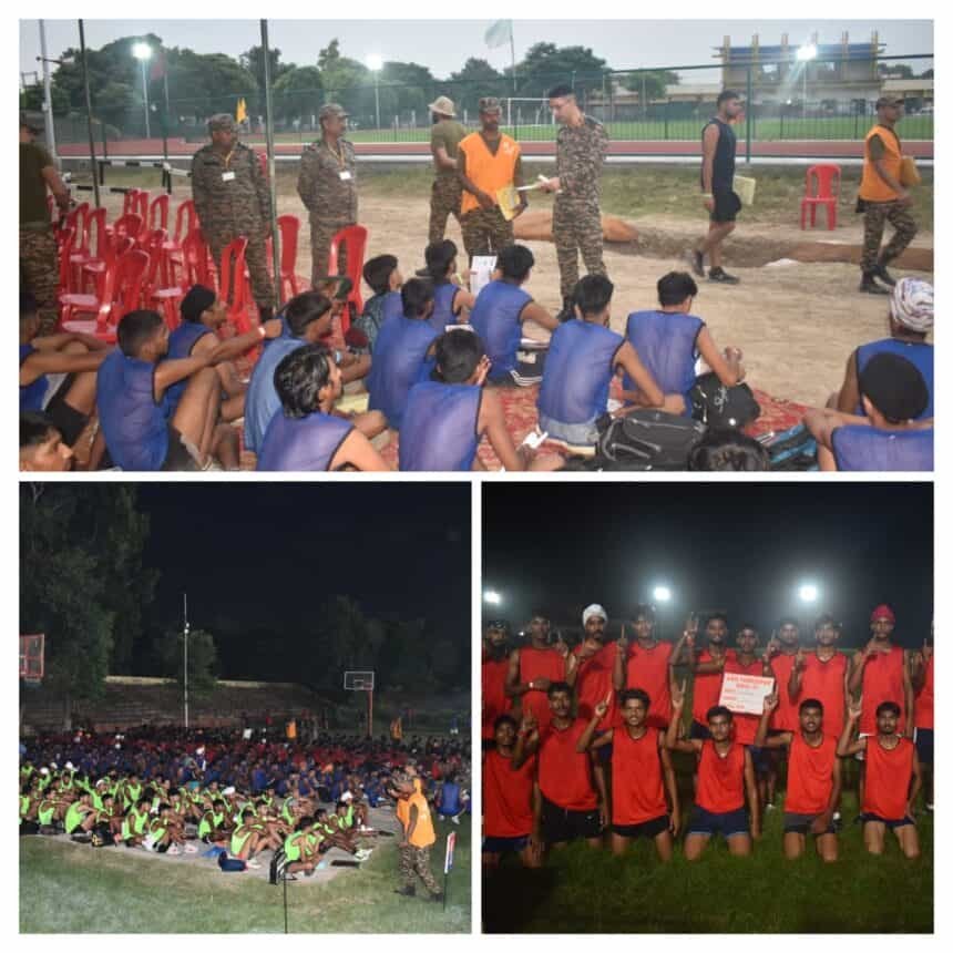 फिरोज़पुर में भारतीय सेना भर्ती रैली का आगाज़, युवाओं को सेवा का सुनहरा अवसर