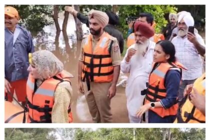 अमृतसर के अजनाला इलाके में रावी नदी का पानी घुसा, धुस्सी बांध टूटने से कई गांवों में हालात गंभीर