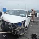 लुधियाना से आप विधायक राजिंद्रपाल कौर छीना की कार डिवाइडर से टकराई, गंभीर घायल