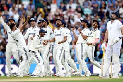 ओवल के ऐतिहासिक मैदान पर टीम इंडिया ने अपनी एक और जीत की यादगार कहानी जोड़ी, ओवल टेस्ट में रोमांचक जीत के साथ ड्रॉ की सीरीज