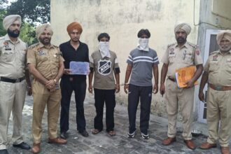 जालंधर गोलीकांड : पुलिस ने की तेज़ कार्रवाई, दो आरोपी गिरफ़्तार, हथियार और जिंदा कारतूस बरामद ; मुख्य आरोपी को 4 दिन का रिमांड