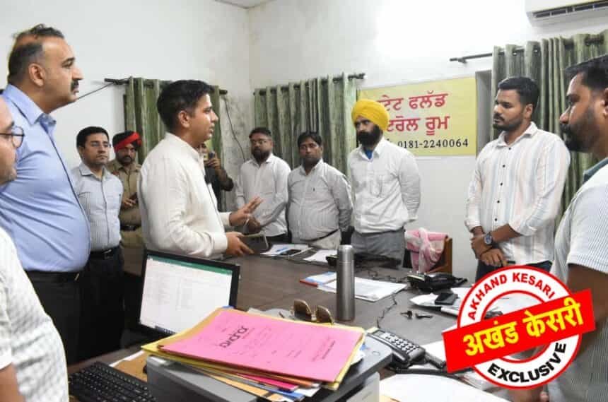 जालंधर में भारी बारिश से जलभराव, हालात काबू में : डिप्टी कमिश्नर डॉ. हिमांशु अग्रवाल