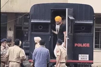 कड़ी सुरक्षा के बीच पंजाब के पूर्व सीएम स्व. बेअंत सिंह का हत्यारा जगतार कोर्ट में पेश