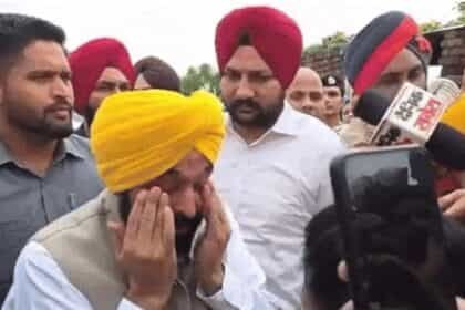 बाढ़ का जायजा लेने पहुंचे सीएम मान : बाढ़ पीड़ित महिला का दुख सुन खुद हुए भावुक