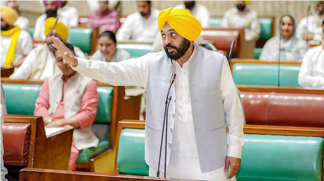 पंजाब विधानसभा में बाढ़ पर 6 घंटे बहस : CM मान ने विपक्ष पर तंज कसा बोले- जिसका जितना दिमाग, उसने उतनी बात की