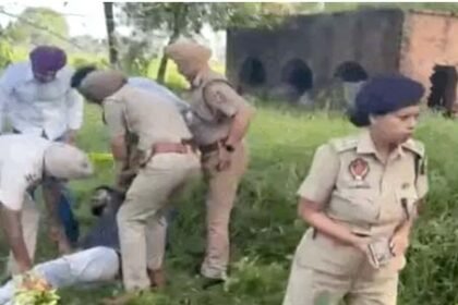 फरीदकोट जिले में रंगदारी और फायरिंग के मामले में बंबीहा गैंग से जुड़े बदमाश की पुलिस के साथ मुठभेड़, बदमाश घायल