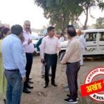 डिप्टी कमिश्नर और नगर-निगम कमिश्नर द्वारा शहर में बारिश के कारण क्षतिग्रस्त सड़कों का निरीक्षण