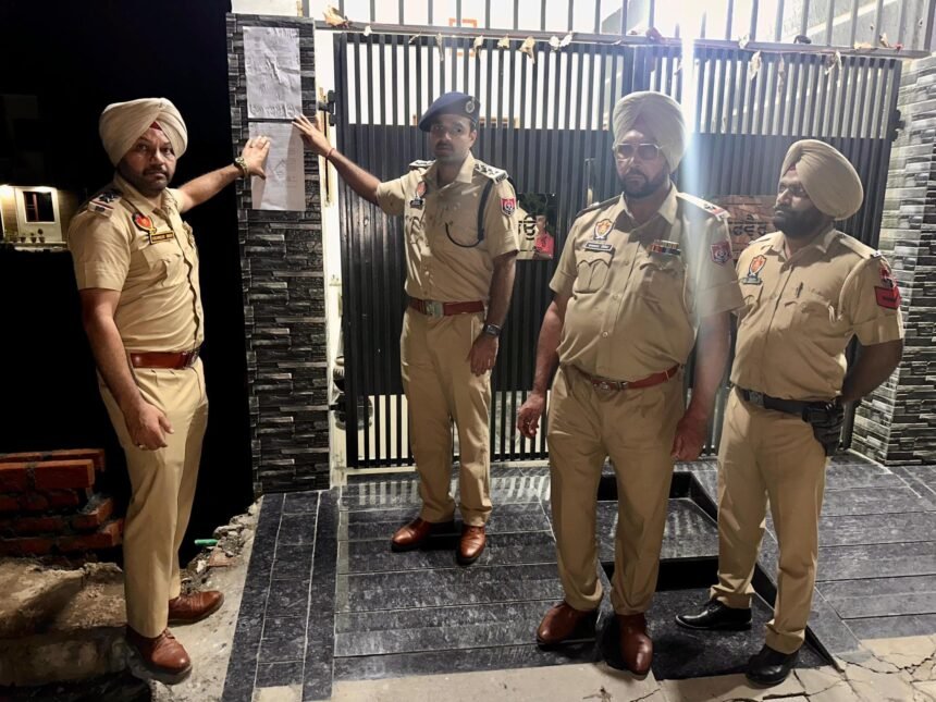 जालंधर पुलिस की बड़ी कार्रवाई: कुख्यात नशा तस्कर की ₹52.86 लाख की संपत्ति जब्त