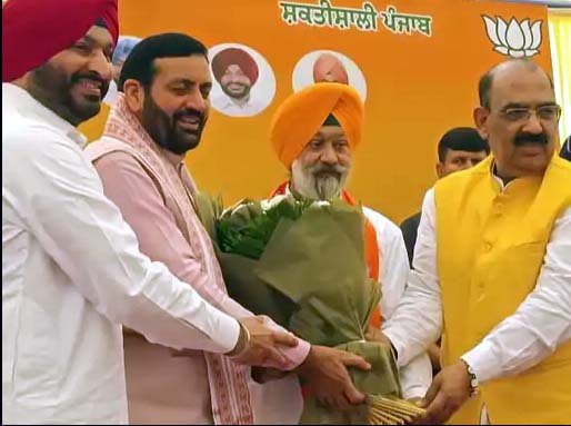 शिअद को झटका: हरियाणा के मुख्यमंत्री सैनी की मौजूदगी में जगदीश चीमा भाजपा में शामिल, अमलोह और फतेहगढ़ साहिब से लड़ चुके हैं चुनाव