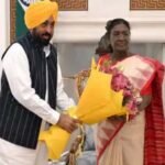 राष्ट्रपति द्रौपदी मुर्मू से मिले पंजाब के सीएम भगवंत मान : श्री गुरु तेग बहादुर के 350वें शहीदी पर्व का दिया न्योता