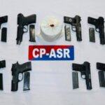 सीमा पार सक्रिय हथियार और नशा तस्करी नेटवर्क का पर्दाफाश : पांच आरोपी किए गिरफ्तार