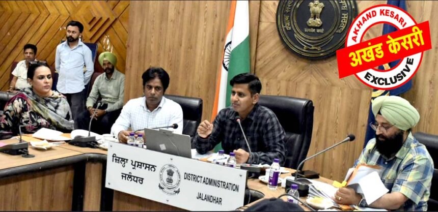 जालंधर प्रशासन ने पहचाने 56 ब्लैक स्पॉट, डीसी डॉ. हिमांशु अग्रवाल ने दिए सुधार के आदेश 