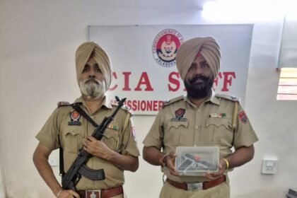 जालंधर पुलिस की बड़ी कार्रवाई – सीआईए स्टाफ ने एक आरोपी को .32 बोर पिस्टल और 4 जिंदा कारतूस सहित दबोचा