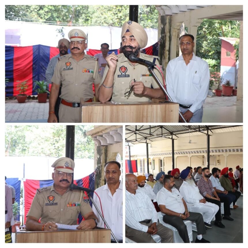 जालंधर कमिश्नरेट पुलिस ने पुलिस स्मृति दिवस पर शहीद पुलिस जवानों को दी भावभीनी श्रद्धांजलि