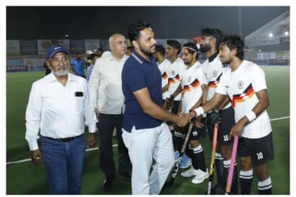 बीएसएफ जालंधर और सीएजी दिल्ली की टीमें 2-2 से बराबरी पर रहीं