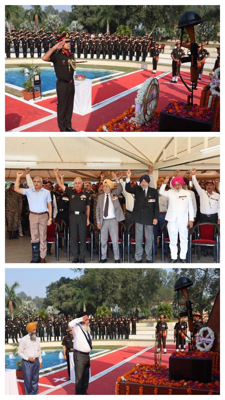 79वाँ इन्फैंट्री दिवस: वज्र कोर ने योद्धाओं की भावना – साहस, प्रतिबद्धता और परिवर्तन को श्रद्धांजलि अर्पित की