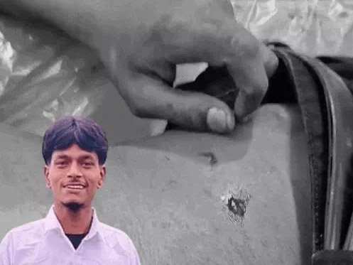 नशा तस्करों ने पिता के सामने ही बेटे की गोली मारकर की हत्या : मामा बचाने पहुंचा तो सिर फाड़ा