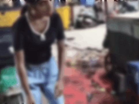 शर्मसार कर देने वाला मामला : लुधियाना के बस स्टैंड पर नशे में धुत युवती ; लोग बोले- इनसे पंगा लेना मौत को बुलावा