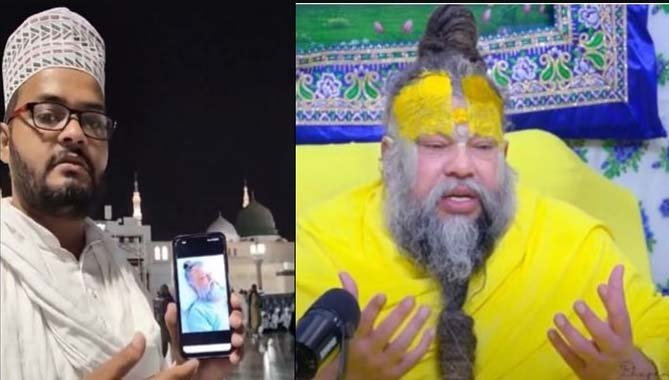 संत प्रेमानंद महाराज के स्वास्थ्य को लेकर सुफ़ियान अल्लाहबादी ने मदीना में मांगी दुआ : वायरल वीडियो से मची हलचल : बोले- क्या हिंदू क्या मुसलमान, इंसानियत सबसे बड़ी है