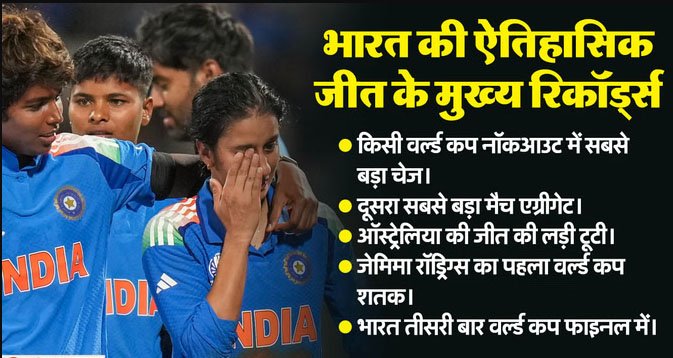 कंगारुओं पर धमाकेदार भारत की जीत : एक मैच, जिसने बदला महिला क्रिकेट का इतिहास, लगी रिकॉर्ड्स की झड़ी