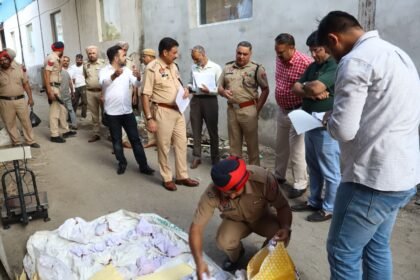 जालंधर पुलिस की बड़ी कार्रवाई: भारी मात्रा में नशे की खेप नष्ट, नशामुक्त शहर की ओर मजबूत कदम