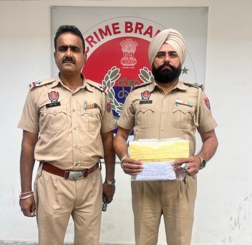 कमिश्नरेट जालंधर पुलिस की बड़ी कार्रवाई: 20 ग्राम हेरोइन और ₹1.50 लाख ड्रग मनी के साथ एक आरोपी गिरफ्तार