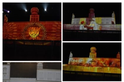 गुरू गोबिंद सिंह स्टेडियम में लाइट एंड साउंड शो में उमड़ा संगत का सैलाब — 15 हजार से अधिक श्रद्धालुओं ने की शिरकत, श्री गुरू तेग बहादुर जी की शहादत को समर्पित रहा भव्य आयोजन