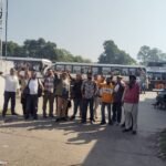 जालंधर ड्राइवर हत्या मामला: पंजाब रोडवेज, पनबस और पीआरटीसी डिपो बंद — न्याय की मांग को लेकर कर्मचारियों का विशाल प्रदर्शन