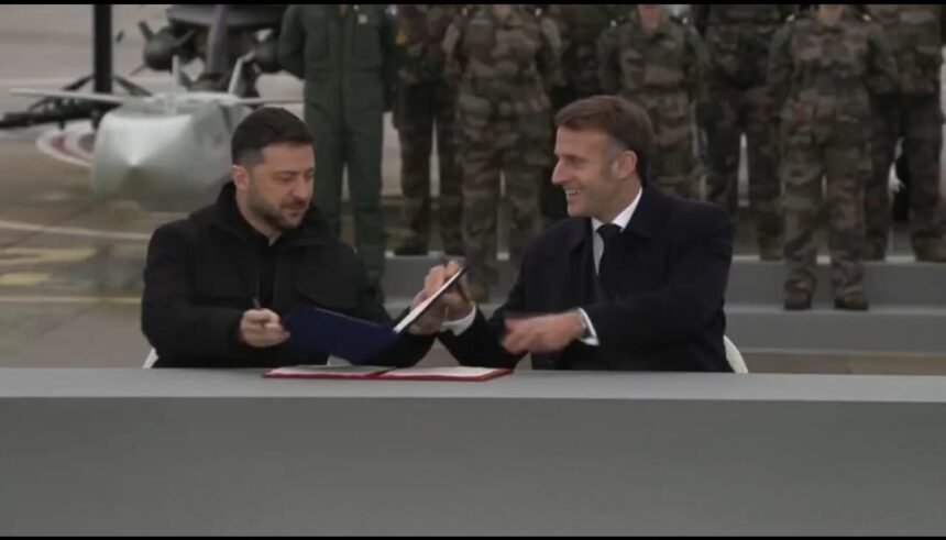 यूक्रेन–फ्रांस ऐतिहासिक रक्षा समझौता: 100 रफाल लड़ाकू विमानों, SAMP/T एयर डिफेंस सिस्टम और मिसाइलों की बड़ी डील