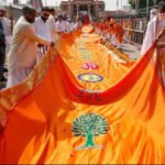 अयोध्या में रामलला की  PM मोदी और मोहन भागवत ने राम दरबार की पूजा की :  थोड़ी देर में धर्मध्वजा फहराएंगे