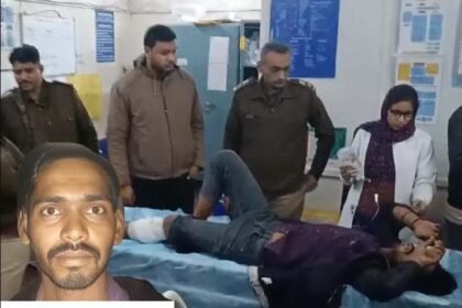 बच्ची से रेप के आरोपी का शॉर्ट एनकाउंटर : कस्टडी से भागने की कोशिश कर रहा था, पुलिस ने गोली मारी, अस्पताल में भर्ती