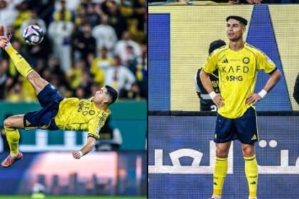 रोनाल्डो ने एक बार फिर साबित: 40 की उम्र सिर्फ नंबर जुनून अब भी जवान; रोनाल्डो ने बाइसाइिकल किक से दागा अविश्वसनीय गोल, देखिये वीडियो