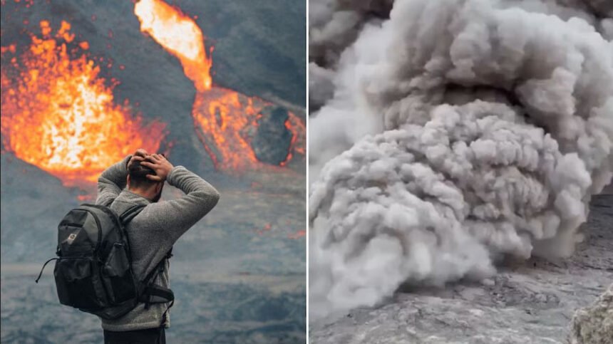 इथियोपियाई ज्वालामुखी की राख भारत पहुँचने पर कई उड़ानें रद्द