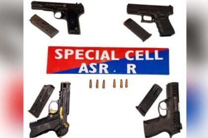 खुफिया जानकारी के आधार पर अंतरराष्ट्रीय हथियार सप्लाई मॉड्यूल का आरोपी गिरफ्तार, बड़ी मात्रा में आधुनिक हथियार बरामद