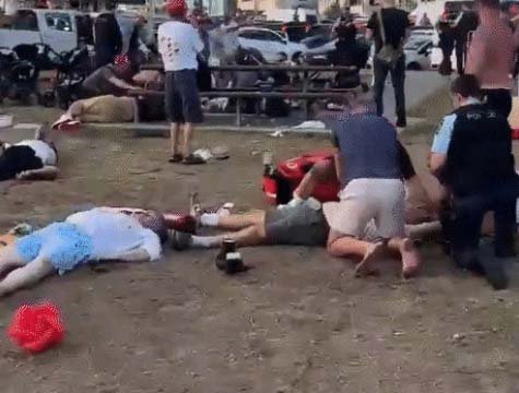 ऑस्ट्रेलिया के बॉन्डी बीच पर हनुक्का त्योहार मना रहे यहूदियों पर दो हमलवारों ने की फायरिंग : 10 की मौत; पुलिस ने हमलावर को गोली मारी, बीच पर लाशें बिखरी दिखीं