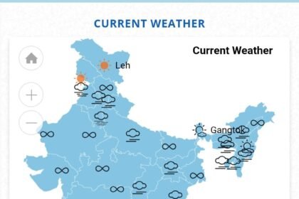IMD ने आज पंजाब और मध्य महाराष्ट्र में शीत लहर की भविष्यवाणी की है