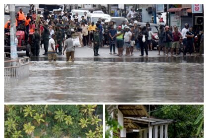 श्रीलंका में चक्रवात से मरने वालों की संख्या बढ़कर 479 हो गई है, 350 लोग अभी भी लापता हैं