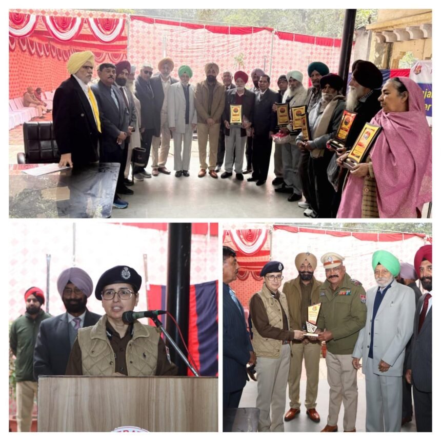कमिश्नरेट पुलिस जालंधर ने सम्मान और गरिमा के साथ मनाया ‘पुलिस एल्डर्स डे’, सेवानिवृत्त पुलिस अधिकारियों को किया गया सम्मानित