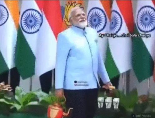 कांग्रेस ने सोशल मीडिया प्लेटफॉर्म X पर प्रधानमंत्री नरेंद्र मोदी का वीडियो पोस्ट किया:’चाय बोलो, चाय चाहिए’ बोलते दिखाया; भाजपा बोली- शर्मनाक