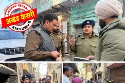 ‘युद्ध नशे के विरुद्ध’: मुहल्ला मंडी रोड पर नशा तस्कर की अवैध संपत्ति को किया ध्वस्त