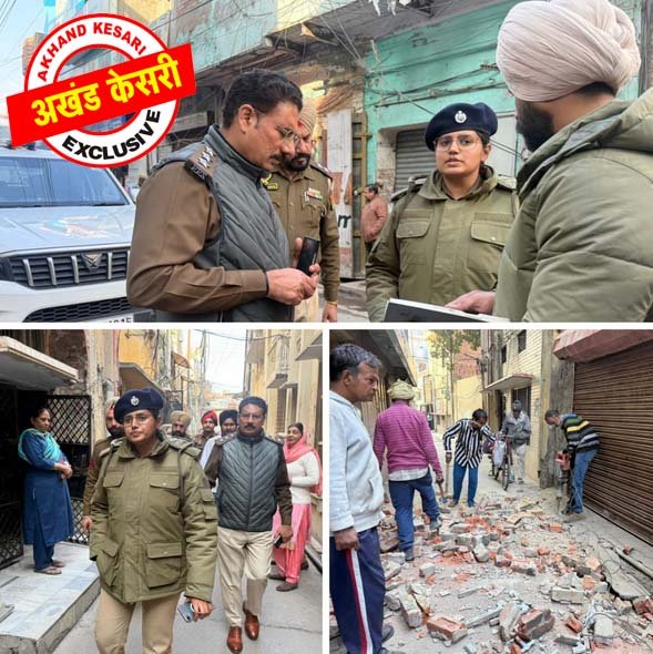 ‘युद्ध नशे के विरुद्ध’: मुहल्ला मंडी रोड पर नशा तस्कर की अवैध संपत्ति को किया ध्वस्त