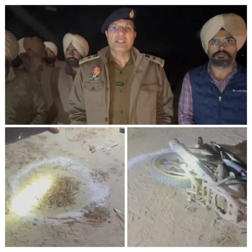 तरनतारन में पुलिस और लांडा गैंग के गुर्गों के बीच मुठभेड़, गोली लगने के बाद आरोपी गिरफ्तार