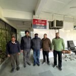 2000 रुपये रिश्वत लेते क्लर्क को विजीलैंस ब्यूरो ने किया काबू