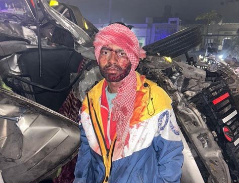 जालंधर में घने कोहरे के चलते नेशनल हाइवे पर हादसा: मुर्गियों से लदा लोडर ट्रक से टकराया एक की मौत,दो गंभीर घायल