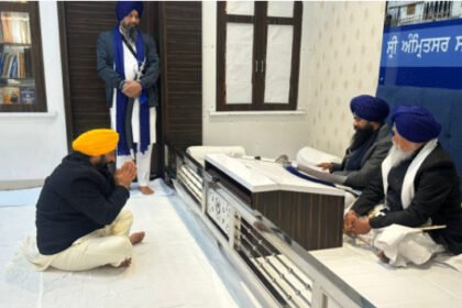 श्री अकाल तख्त साहिब में 40 मिनट पेश हुए पंजाब CM  जत्थेदार बोले— मुख्यमंत्री ने माना, सिख सिद्धांत–मर्यादा का ज्ञान नहीं; वायरल वीडियो की होगी जांच