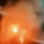 जालंधर के प्रताप बाग इलाके में शराब ठेके में लगी आग : रात साढ़े 3 बजे हादसा, बोतलों के फटने की आवाज आसपास के घरों तक सुनाई दी