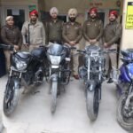 जालंधर पुलिस की बड़ी कार्रवाई, हथियार के बल पर लूट करने वाला गिरोह गिरफ्तार, 4 मोटरसाइकिलें बरामद