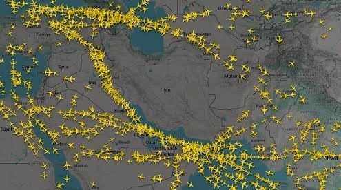 ईरान ने कमर्शियल विमानों के लिए एयरस्पेस बंद करने का आदेश बढ़ाया