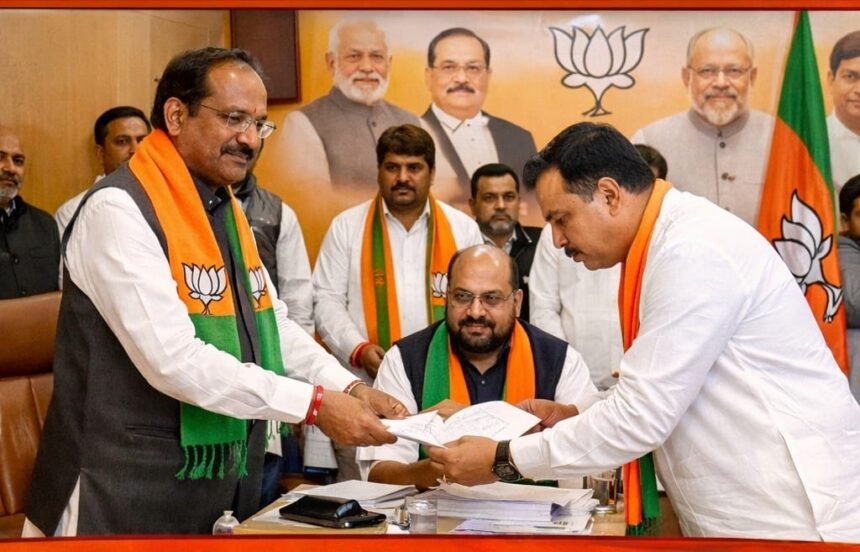 भारतीय जनता पार्टी के राष्ट्रीय अध्यक्ष के चुनाव के लिए नामांकन आज